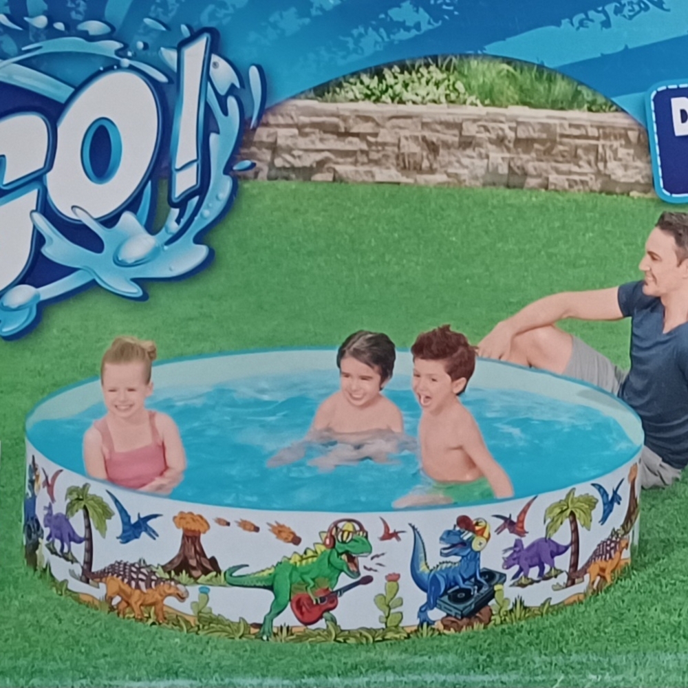 Dinosaur-Themed Kids Pool